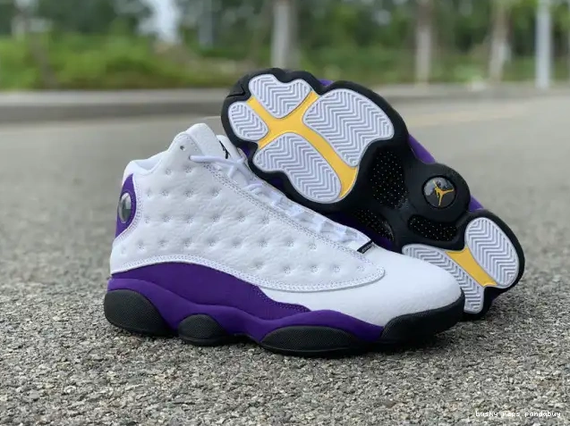Rep Husky 13 Jordan Air Lakers 414571-105 0601